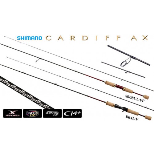 シマノ(SHIMANO) 21 カーディフ AX S66UL カーディフAX[CARDIFF